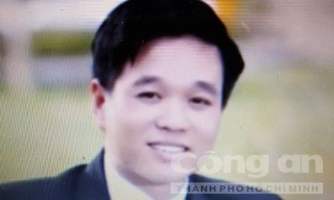 Đối tượng Nguyễn Thế Anh. (Ảnh: b&aacute;o Ph&aacute;p luật TP HCM)