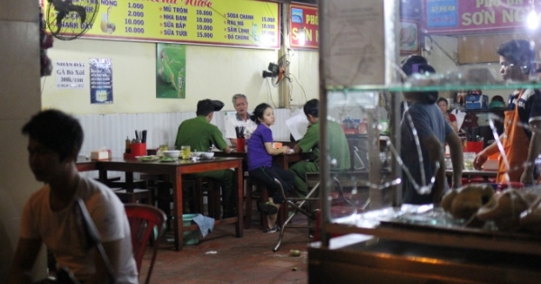 Giang hồ đập phá quán ăn, chém công an phường nhập viện