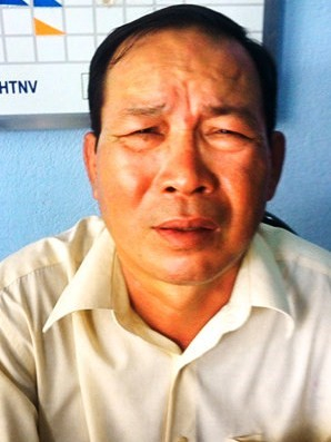 Phạm Trung T&acirc;m tại cơ quan c&ocirc;ng an.