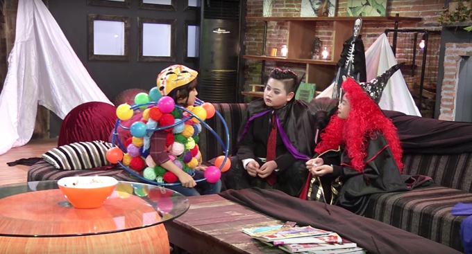 Gia Khi&ecirc;m, Bảo Khương, Linh Hoa xuất hiện trong Gia đ&igrave;nh vui nhộn.