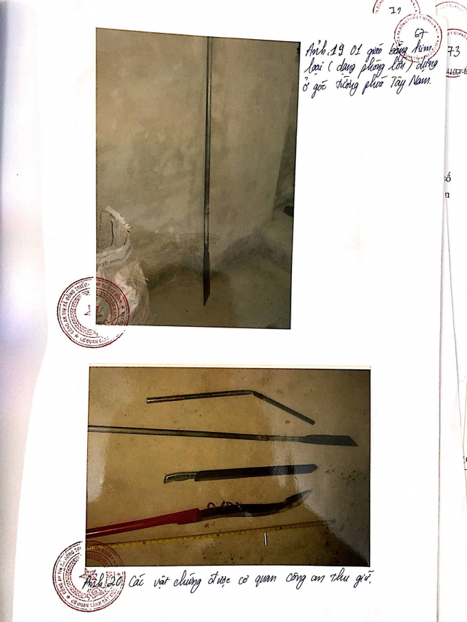 Hung kh&iacute; m&agrave; Nguyễn Thế Vinh g&acirc;y &aacute;n.