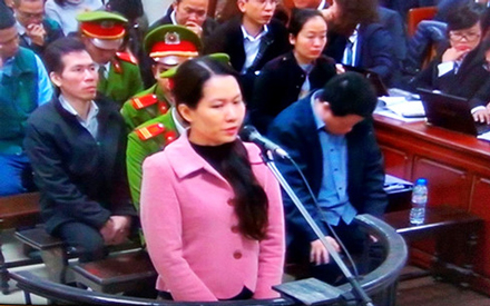 Bị c&aacute;o Nguyễn Minh Thu, Cựu Tổng Gi&aacute;m đốc Oceanbank.