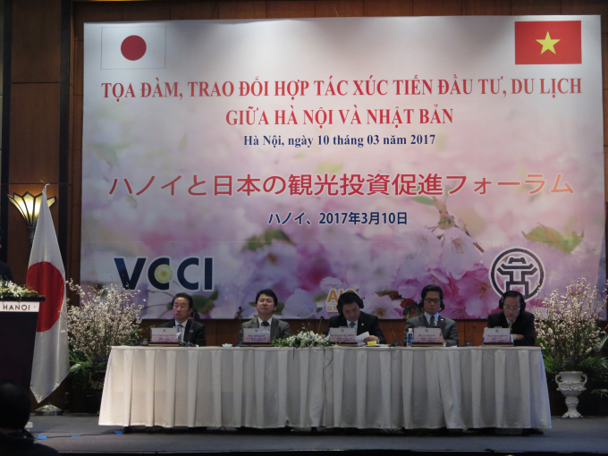 Tại buổi tọa đ&agrave;m, doanh nghiệp cả Việt nam v&agrave; Nhật Bản sẽ c&oacute; b&agrave;i tham luận về c&aacute;c vấn đề kh&aacute;c nhau trong hợp t&aacute;c đầu tư.