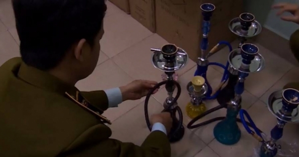 Hà Nội: Thu giữ nhiều shisha nhập lậu, không rõ nguồn gốc