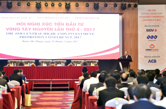 Thủ tướng dự hội nghị x&uacute;c tiến đầu tư T&acirc;y Nguy&ecirc;n