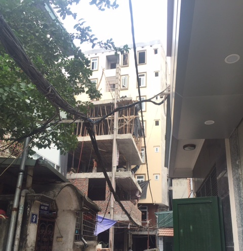 Chung cư Mini ở đường Vũ T&ocirc;ng Phan.