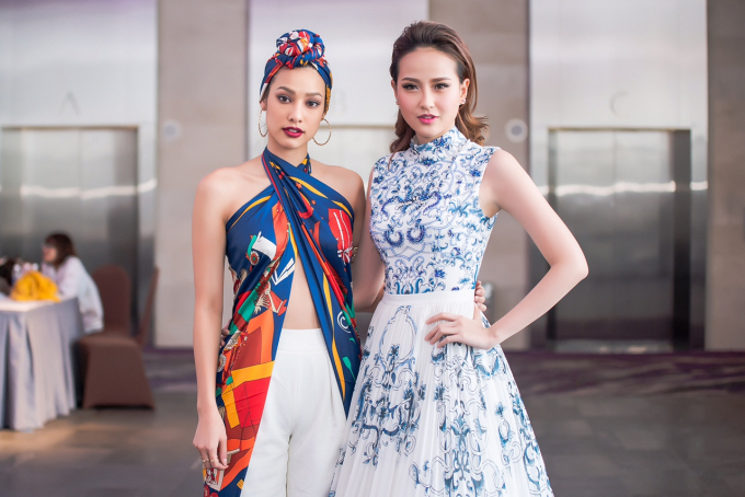 Hoa kh&ocirc;i du lịch Việt Nam Kh&aacute;nh Ng&acirc;n lộng lẫy như c&ocirc;ng ch&uacute;a đi casting The Face sau đăng quang