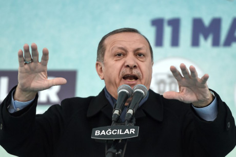 Tổng thống Erdogan tuy&ecirc;n bố sẽ trả đũa H&agrave; Lan. (Ảnh: AFP)