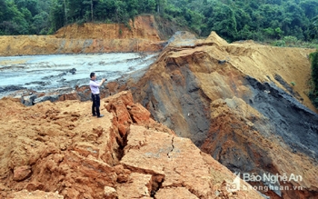 Xác minh nguyên nhân sự cố vỡ đập thải Mỏ thiếc Suối Bắc
