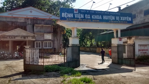 Sở Y tế đề nghị Bệnh viện Đa khoa huyện Vị Xuy&ecirc;n kiểm điểm đối với c&aacute;c tập thể, c&aacute; nh&acirc;n li&ecirc;n quan đến vụ việc. (Ảnh website của bệnh viện)