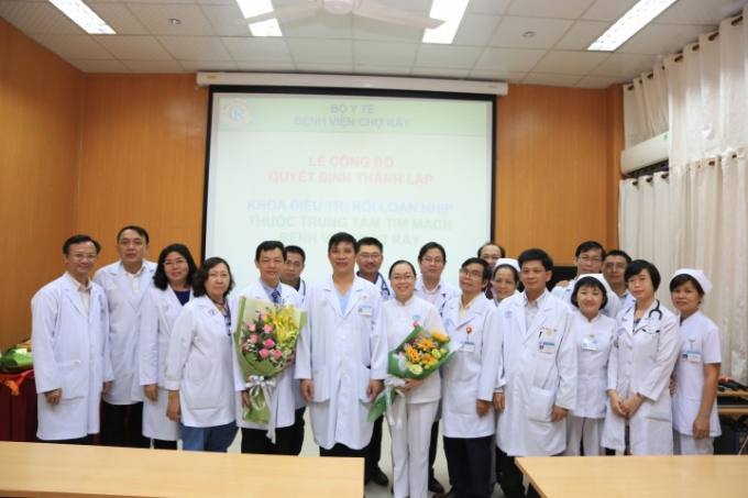 Khoa Điều trị rối loạn nhịp sẽ g&oacute;p phần n&acirc;ng cao chất lượng kh&aacute;m chẩn đo&aacute;n, điều trị v&agrave; ngăn ngừa c&aacute;c bệnh l&yacute; rối loạn nhịp tại Bệnh viện Chợ Rẫy.&nbsp;