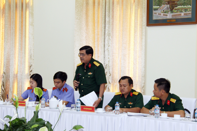 Đại biểu ph&aacute;t biểu tại lễ k&yacute; kết.