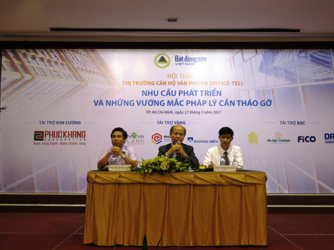Hội thảo thị trường căn hộ văn ph&ograve;ng.