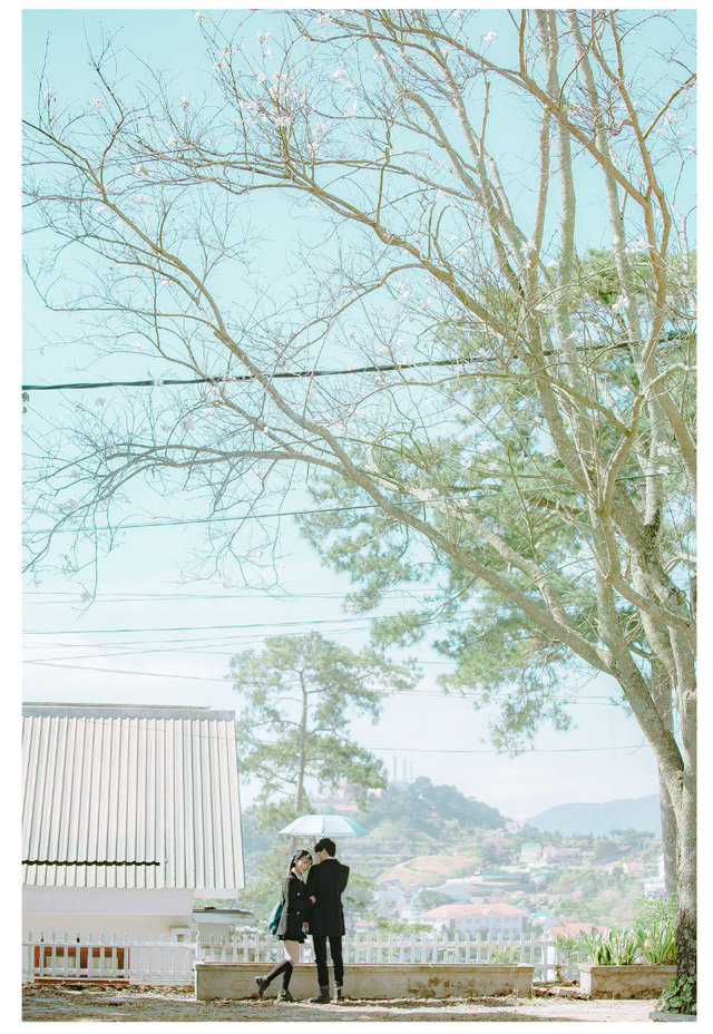 Ngỡ ng&agrave;ng bộ ảnh tại Đ&agrave; Lạt l&atilde;ng mạn tựa phim H&agrave;n