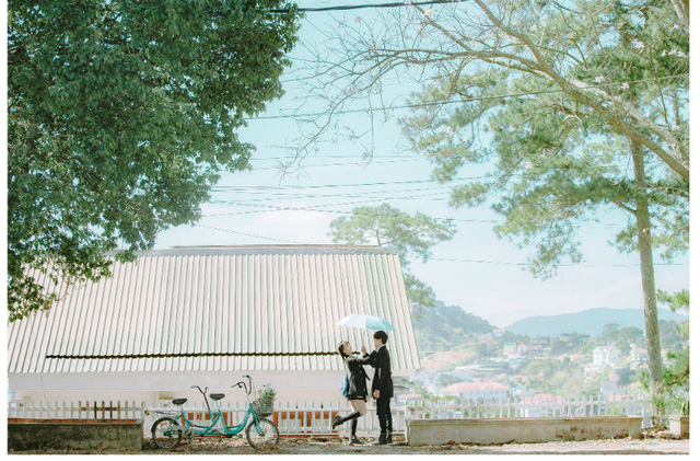 Ngỡ ng&agrave;ng bộ ảnh tại Đ&agrave; Lạt l&atilde;ng mạn tựa phim H&agrave;n