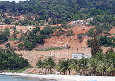 C&ocirc;ng tr&igrave;nh ở b&aacute;n đảo Sơn Tr&agrave; c&oacute; sai phạm