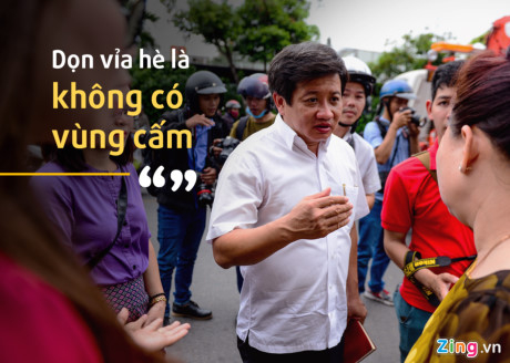 10 ph&aacute;t ng&ocirc;n kh&oacute; qu&ecirc;n của &ocirc;ng Đo&agrave;n Ngọc Hải trong 2 th&aacute;ng dẹp vỉa h&egrave;