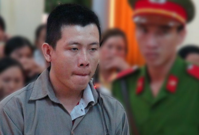 Bị c&aacute;o Ngỡi n&oacute;i lời sau c&ugrave;ng trước t&ograve;a (Ảnh: b&aacute;o Tuổi trẻ)