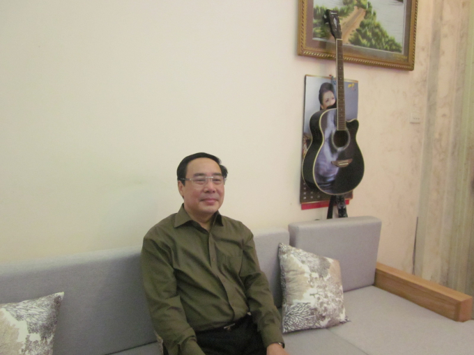 TS Nguyễn Văn Điệp, Ph&oacute; Gi&aacute;m đốc Học viện T&ograve;a &aacute;n (Ảnh Lương Liễu).