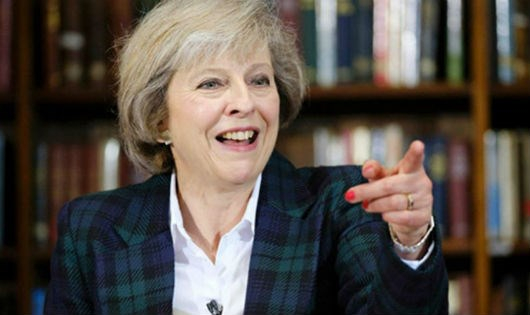 Thủ tướng Anh Theresa May.