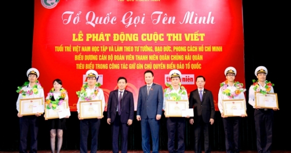 Biểu dương tấm gương đoàn viên thanh niên Quân chủng Hải quân tiêu biểu trong công tác giữ gìn biển đảo Tổ Quốc