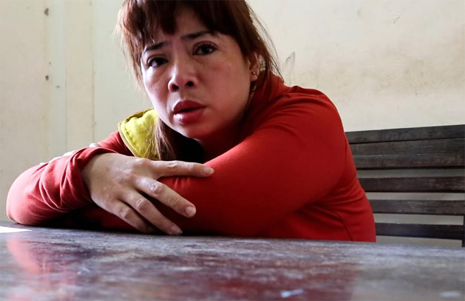 Đối tượng Ng&ocirc; Thị Xoan. (Ảnh: b&aacute;o C&ocirc;ng an nh&acirc;n d&acirc;n)