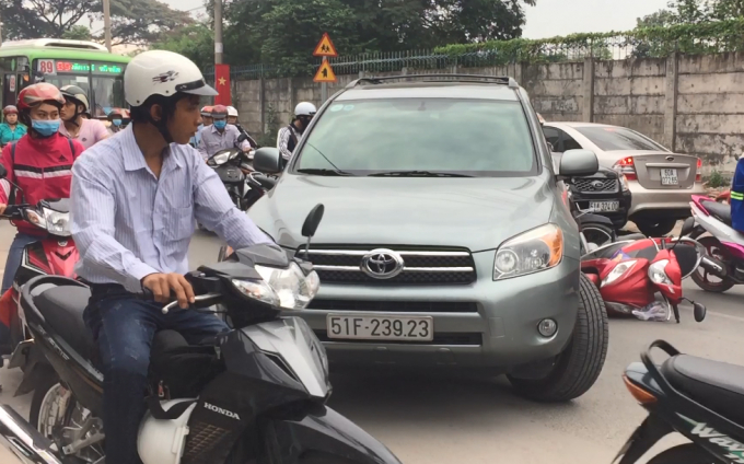 Hiện trường vụ việc