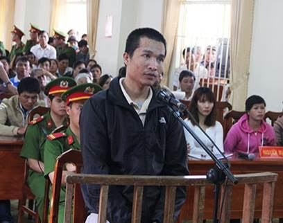 Bị c&aacute;o Kiều Quốc Huy tại &nbsp;phi&ecirc;n t&ograve;a.