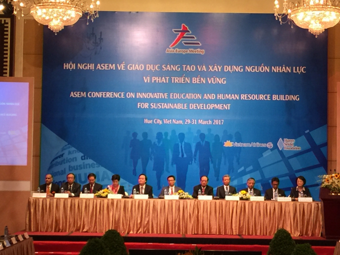 Khai mạc Hội nghị ASEM về gi&aacute;o dục s&aacute;ng tạo v&agrave; x&acirc;y dựng nguồn nh&acirc;n lực v&igrave; ph&aacute;t triển bền vững