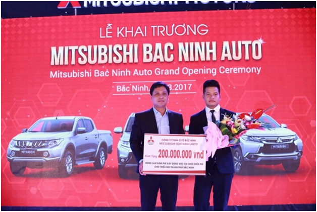 Khai trương đại l&yacute; Mitsubishi tại Bắc Ninh