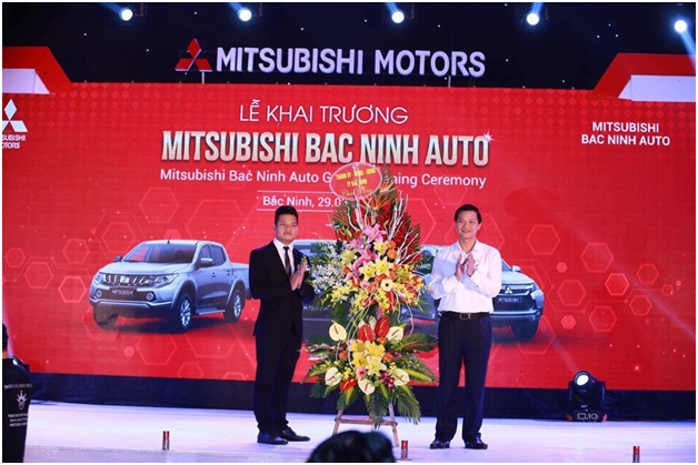 Khai trương đại l&yacute; Mitsubishi tại Bắc Ninh