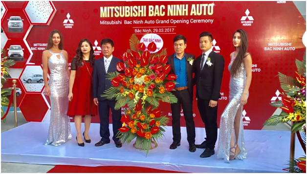 Khai trương đại l&yacute; Mitsubishi tại Bắc Ninh