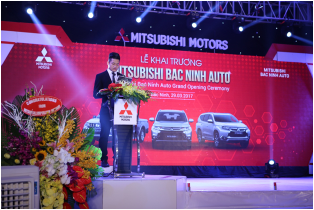 Khai trương đại l&yacute; Mitsubishi tại Bắc Ninh