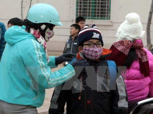 Ảnh hưởng của kh&ocirc;ng kh&iacute; lạnh, c&aacute;c tỉnh Bắc Bộ trời r&eacute;t. Ảnh: minh họa/ Nguồn: TTXVN