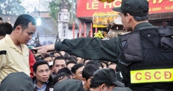 Thiết lập 5 vòng an ninh bảo vệ lễ Khai ấn đền Trần