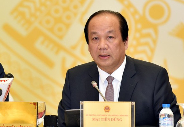 Bộ trưởng Mai Tiến Dũng l&agrave; r&otilde; th&ecirc;m những vấn đề dư luận quan t&acirc;m.