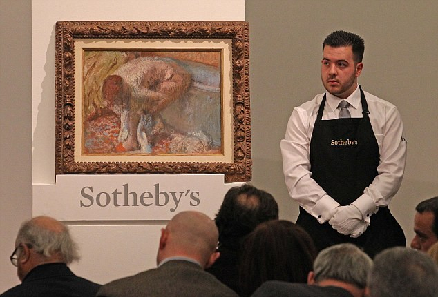 C&aacute;c t&aacute;c phẩm của Edgar Degas lu&ocirc;n đạt được mức gi&aacute; cao khi xuất hiện tại c&aacute;c cuộc đấu gi&aacute;.