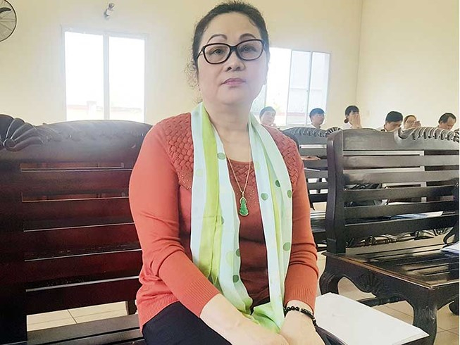 Bị c&aacute;o L&ecirc; Thị Hạnh.