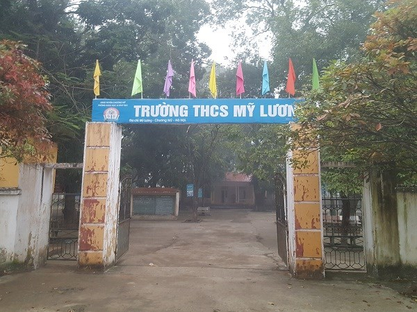 Trường THCS Mỹ Lương.