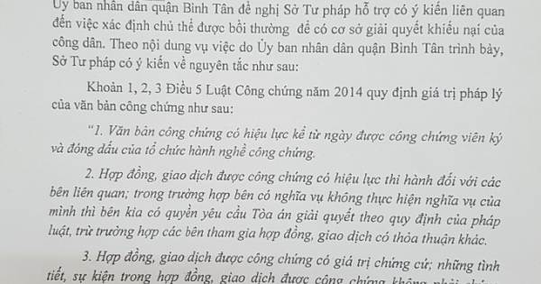 Vụ dân kêu cứu bị chiếm đất tại quận Bình Tân: Quận "than" khó, Sở Tư pháp lên tiếng