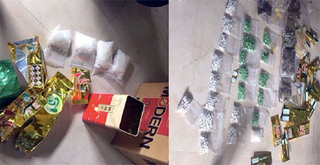 Tang vật của vụ &aacute;n. (Ảnh: b&aacute;o Zing.vn)