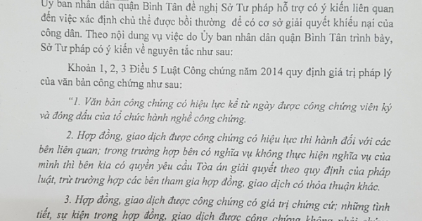 Vụ dân kêu cứu bị chiếm đất tại quận Bình Tân: Quận "than" khó, Sở Tư pháp lên tiếng