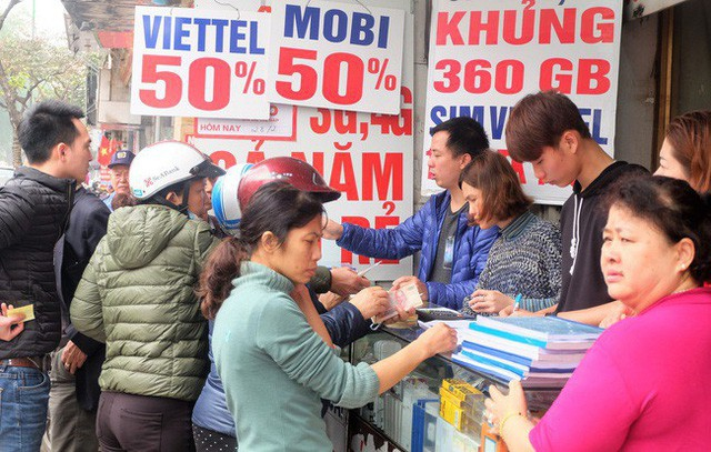 Từ 1/3, dừng khuyến m&atilde;i 50% thẻ c&agrave;o với thu&ecirc; bao trả trước