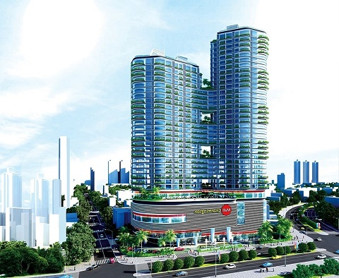 Phối cảnh dự &aacute;n Charmington Plaza