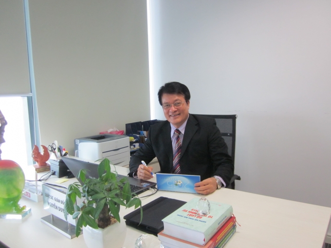 &Ocirc;ng Nguyễn Duy Dụ, nguy&ecirc;n Ph&oacute; vụ trưởng Vụ thực h&agrave;nh quyền c&ocirc;ng tố x&eacute;t xử h&igrave;nh sự VKSND tối cao.