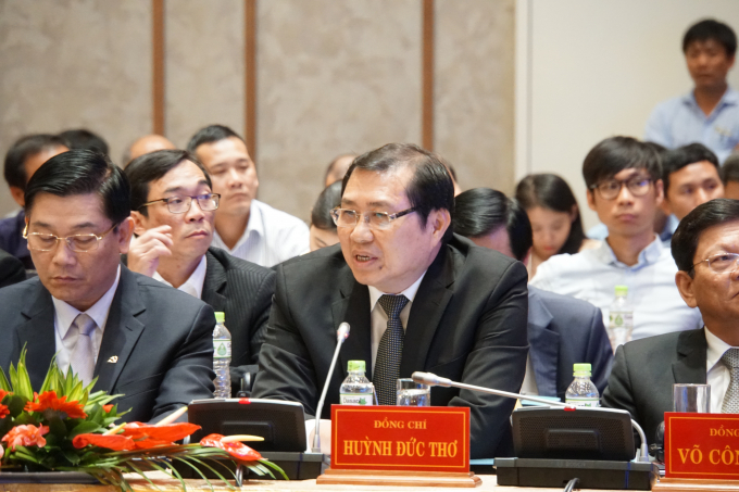 L&atilde;nh đạo TP Đ&agrave; Nẵng lắng nghe &yacute; kiến của c&aacute;c doanh nghiệp tr&ecirc;n địa b&agrave;n th&agrave;nh phố.