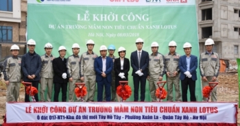 Capital House xây trường học tiêu chuẩn xanh LOTUS đầu tiên ở miền Bắc