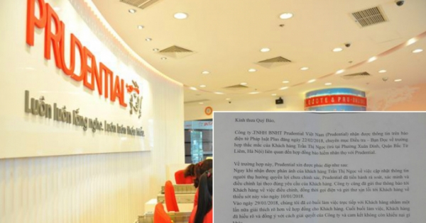 Vụ lùm xùm "sai tên người thụ hưởng" tại Bảo hiểm Prudential: Nhiều tình tiết bất ngờ xuất hiện