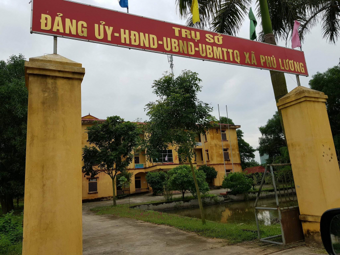 UBND x&atilde; Ph&ugrave; Lương.