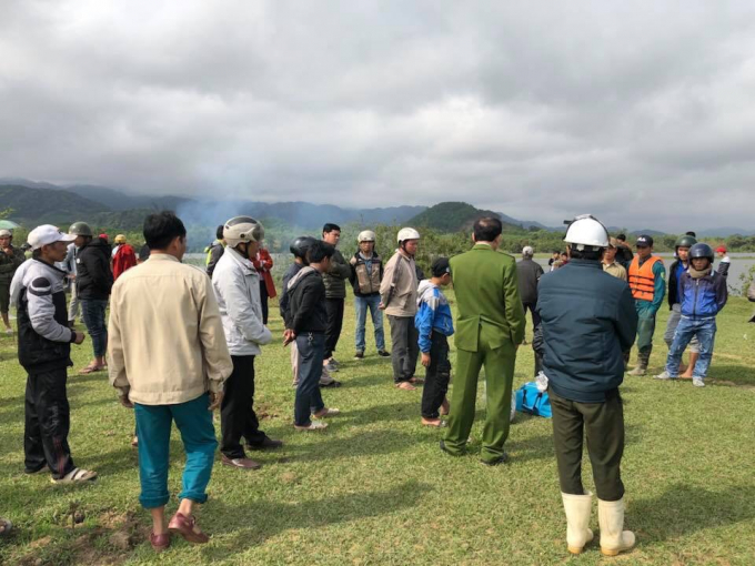 Hiện trường vụ việc.